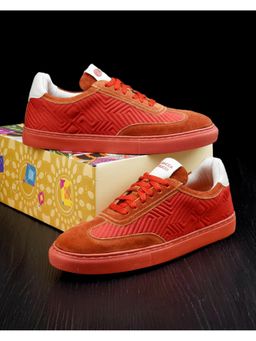 Bacca Bucci - Mens Orange Rangreza Sneakers