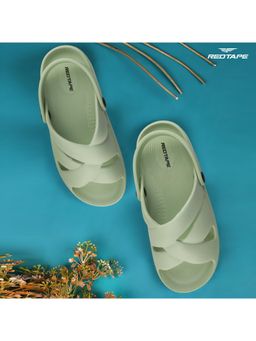 Red Tape - Womens Green EVA Comfort Clogs