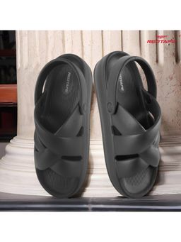 Red Tape - Womens Black EVA Comfort Clogs