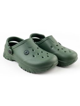 Red Tape - Mens Olive EVA Comfort Clogs