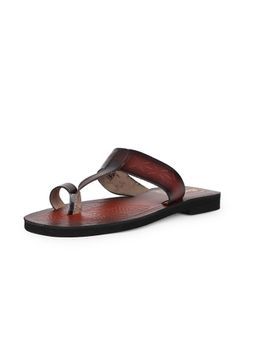 Bata - Men Toe Ring Sandals - Brown
