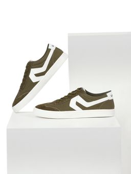 Levi's - Mens Olive Colorblock Sneakers