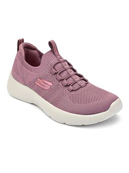 SKECHERS - Womens Dynamight 2.0 Mauve Casual Slip On Sneakers