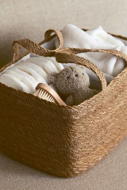 H&M - Kids Beige Seagrass Changing Bag