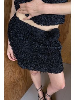 NA-KD - Structure Mini Skirt - Black