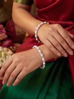 Nuyug - Pearlora Marquise Bloom Bangles