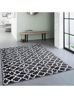 OBSESSIONS - Machine Made Anti-Static Polypropylene Bedside Runner, Teal