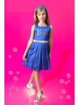 TINY GIRL - Barbie Sleeveless Printed Dress