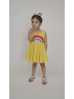 PiccoRicco - Yellow Rainbow Dress