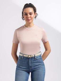 Calvin Klein - Nude Solid Regular Fit Cotton T-shirt
