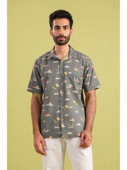 RATAN JAIPUR - Rising Sun Cotton Shirt