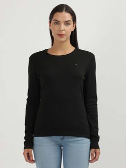 Tommy Hilfiger - Womens Black Color T-Shirt