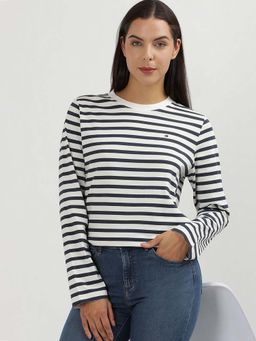 Tommy Hilfiger - Womens White Color T-Shirt
