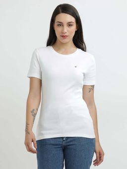 Tommy Hilfiger - Womens White Color T-Shirt