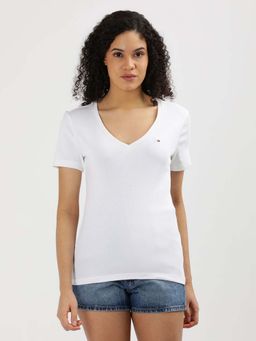 Tommy Hilfiger - Womens White Color T-Shirt