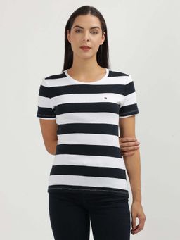 Tommy Hilfiger - Womens Blue Color T-Shirt