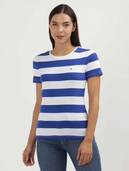 Tommy Hilfiger - Womens Blue Color T-Shirt