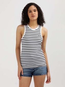 Tommy Hilfiger - Womens White Color Tank