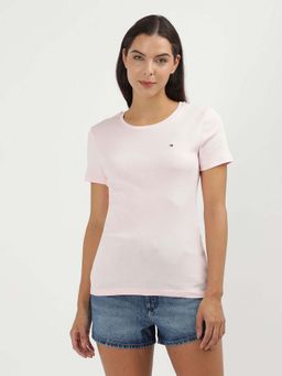 Tommy Hilfiger - Womens Pink Color T-Shirt