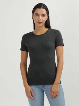 Tommy Hilfiger - Womens Grey Color T-Shirt
