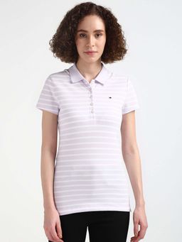 Tommy Hilfiger - Womens Purple Color T-Shirt