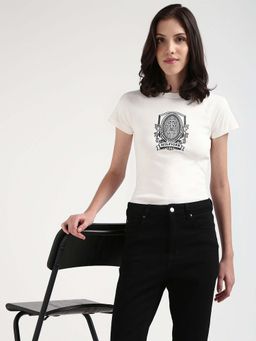 Tommy Hilfiger - Womens White Color T-Shirt