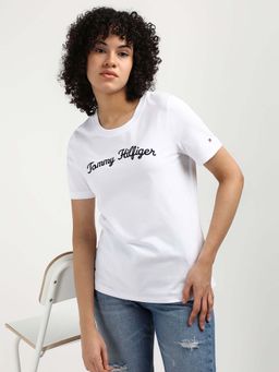 Tommy Hilfiger - Womens White Color T-Shirt