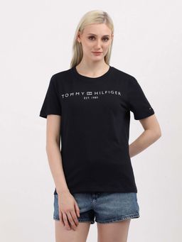 Tommy Hilfiger - Womens Blue Color T-Shirt
