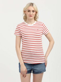 Tommy Hilfiger - Womens White Color T-Shirt