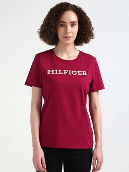 Tommy Hilfiger - Womens Red Color T-Shirt