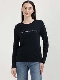 Tommy Hilfiger - Womens Blue Color T-Shirt
