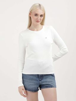 Tommy Hilfiger - Womens White Color T-Shirt