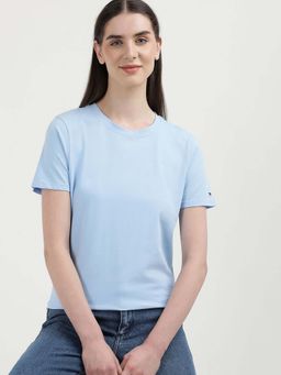 Tommy Hilfiger - Womens Blue Color T-Shirt
