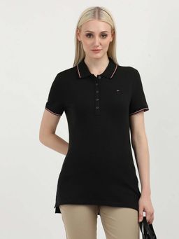 Tommy Hilfiger - Womens Black Color T-Shirt