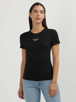 Tommy Hilfiger - Womens Black Color T-Shirt