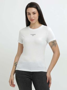 Tommy Hilfiger - Womens White Color T-Shirt