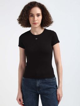 Tommy Hilfiger - Womens Black Color T-Shirt