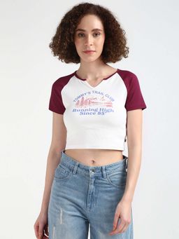 Tommy Hilfiger - Womens Pink Color T-Shirt