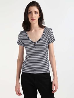 Tommy Hilfiger - Womens Blue Color T-Shirt