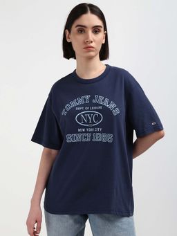 Tommy Hilfiger - Womens Blue Color T-Shirt