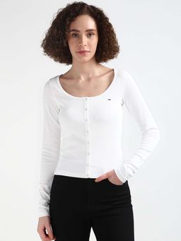 Tommy Hilfiger - Womens White Color T-Shirt