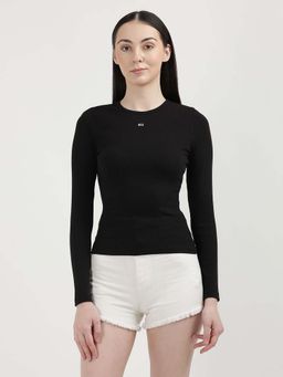 Tommy Hilfiger - Womens Black Color T-Shirt