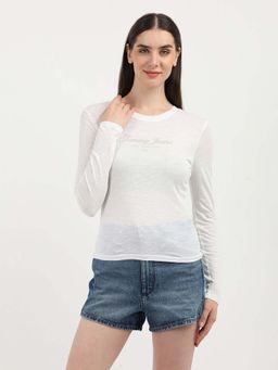 Tommy Hilfiger - Womens White Color T-Shirt