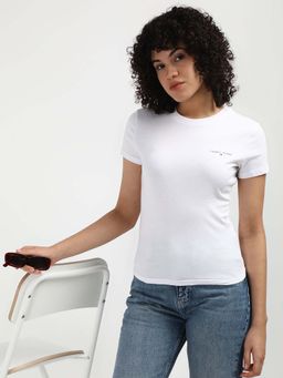 Tommy Hilfiger - Womens White Color T-Shirt