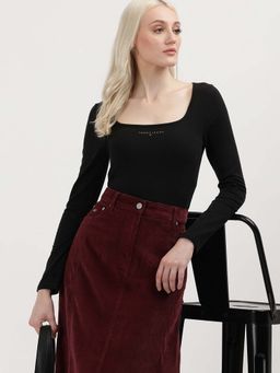 Tommy Hilfiger - Womens Black Color T-Shirt