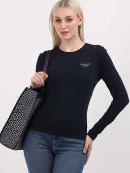 Tommy Hilfiger - Womens Blue Color T-Shirt