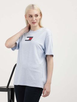 Tommy Hilfiger - Womens Blue Color T-Shirt