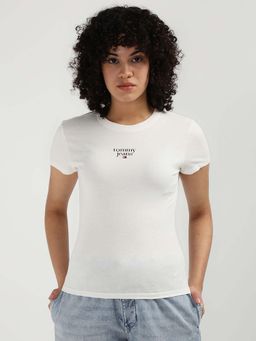 Tommy Hilfiger - Womens White Color T-Shirt