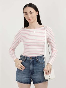 Tommy Hilfiger - Womens Pink Color T-Shirt
