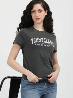 Tommy Hilfiger - Womens Black Color T-Shirt